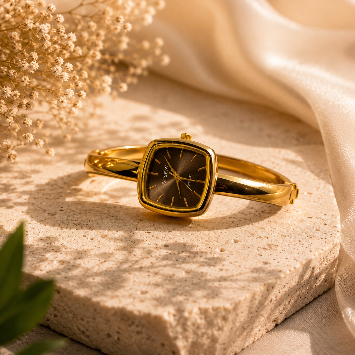 18K Gold Plated Watch
