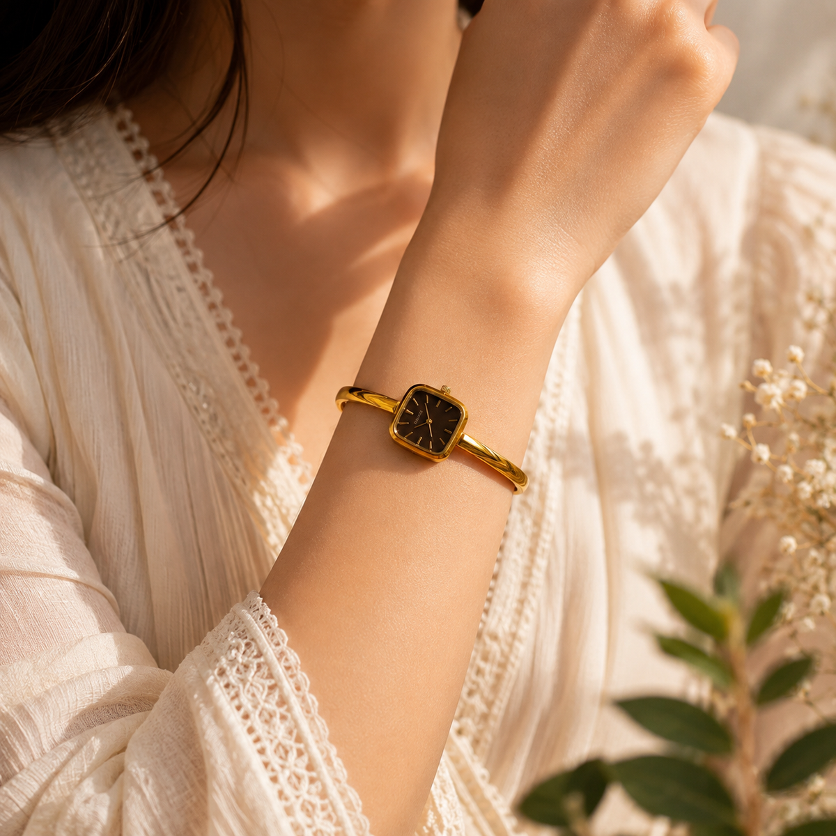 18K Gold Plated Watch