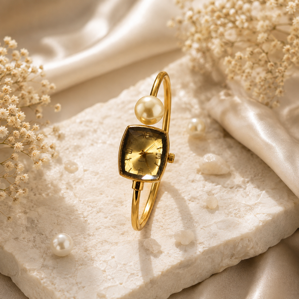 18K Gold Plated Women's Watch