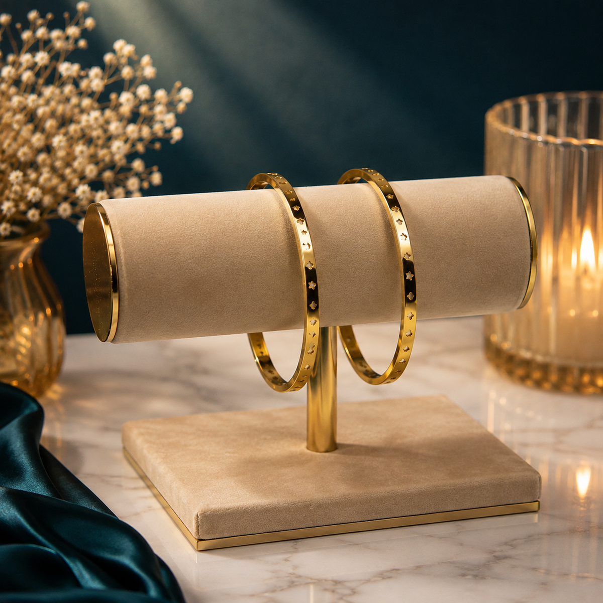 18K Gold Plated Women's Bangle