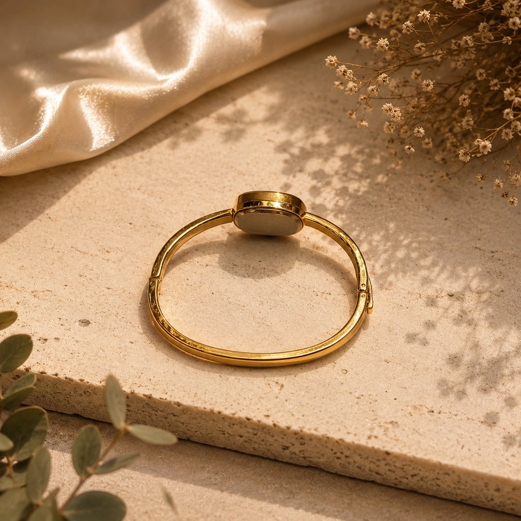18K Gold Plated Watch