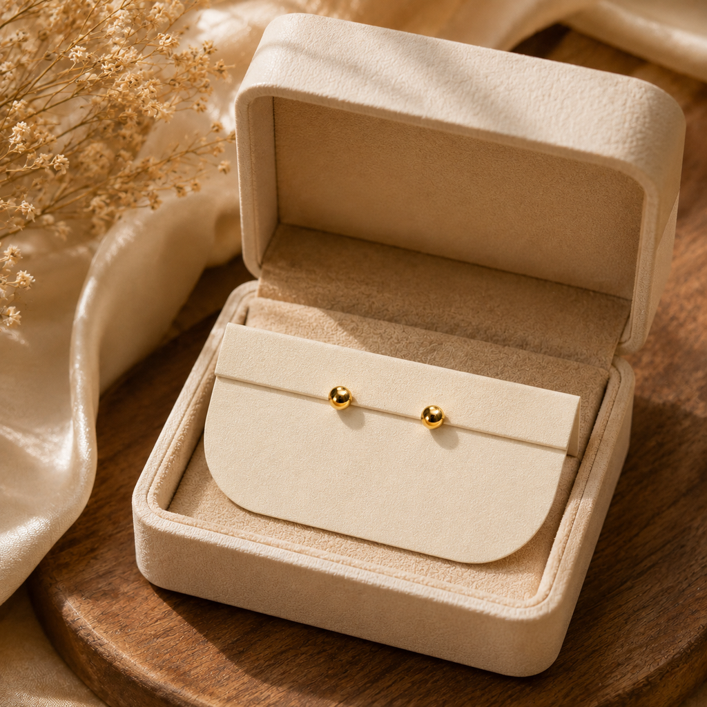 18K Gold Plated Multi-Design Earrings Set