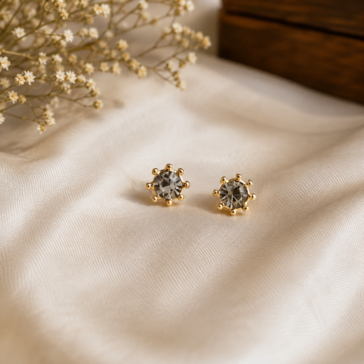 18K Gold Plated Multi-Design Earrings Set