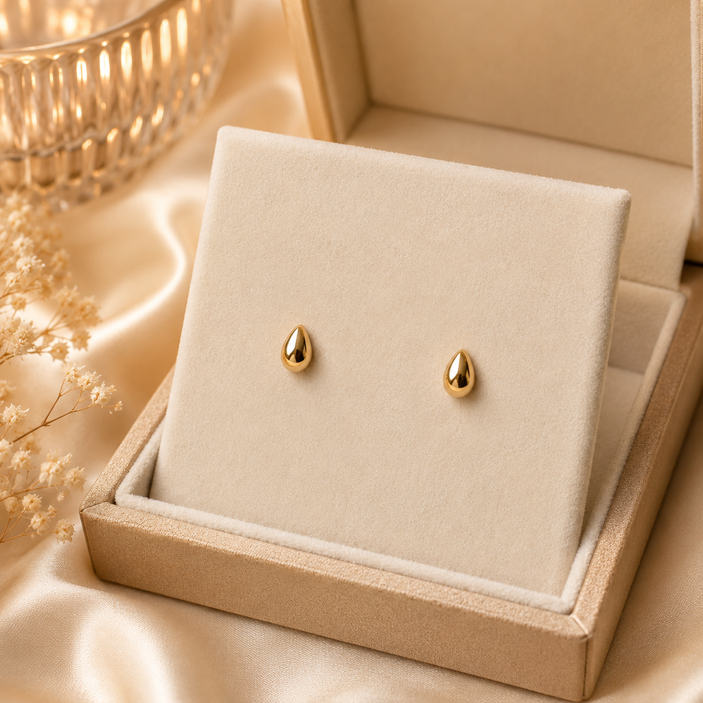 18K Gold Plated Earrings Set for Women – 10 Pair Fashion Jewellery Collection