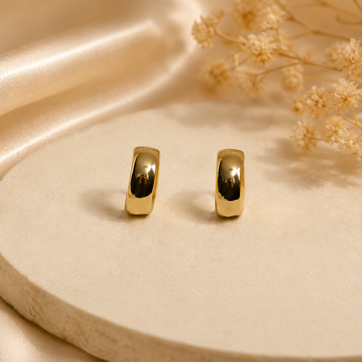 18K Gold Plated Earrings Set for Women – 10 Pair Fashion Jewellery Collection