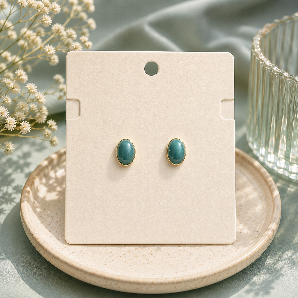 18K Gold Plated Earrings Set for Women – 10 Pair Fashion Jewellery Collection