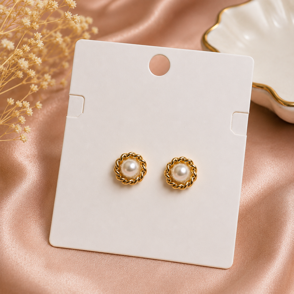 18K Gold Plated Earrings Set for Women – 10 Pair Fashion Jewellery Collection