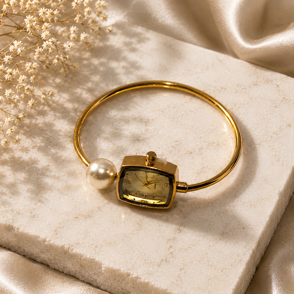 18K Gold Plated Women's Watch