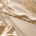 18K Gold Plated Multicolor Beaded Bracelet