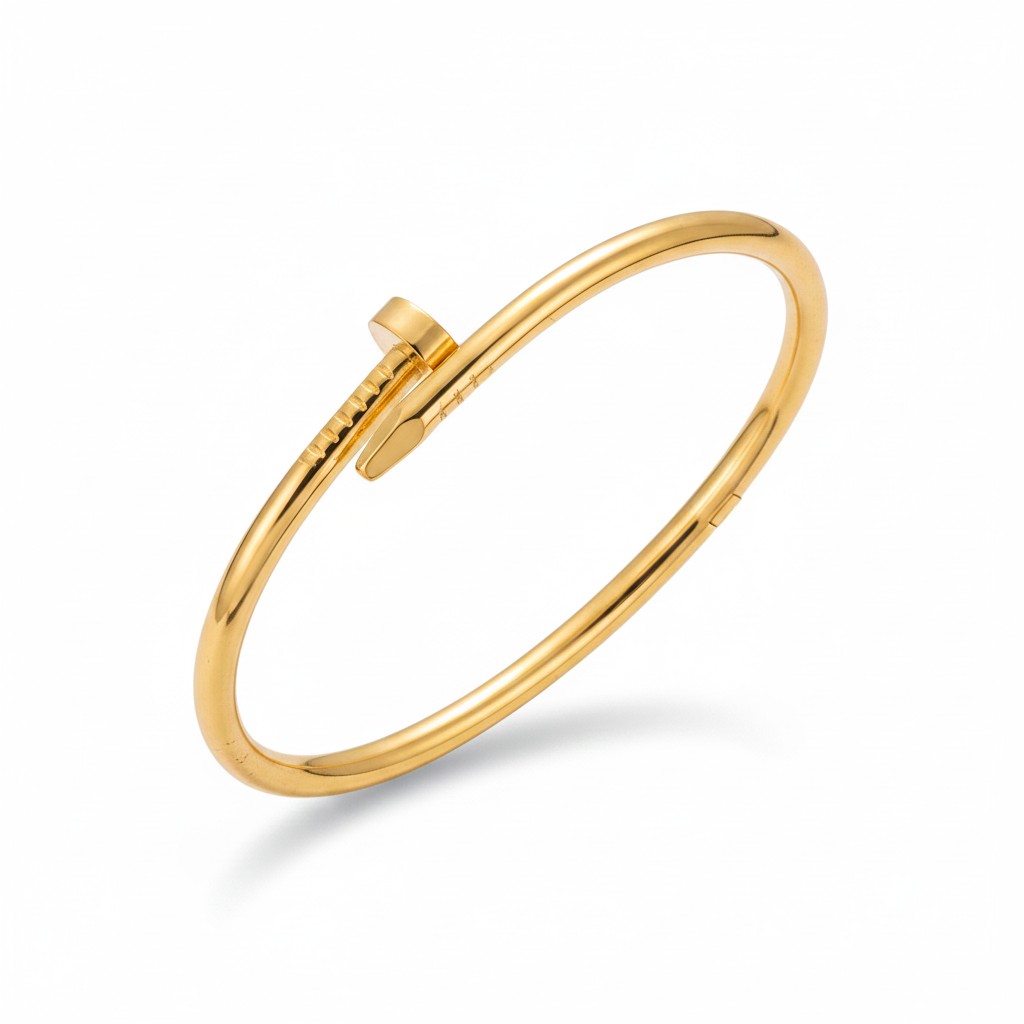 18K Gold Plated Open Kada for Women