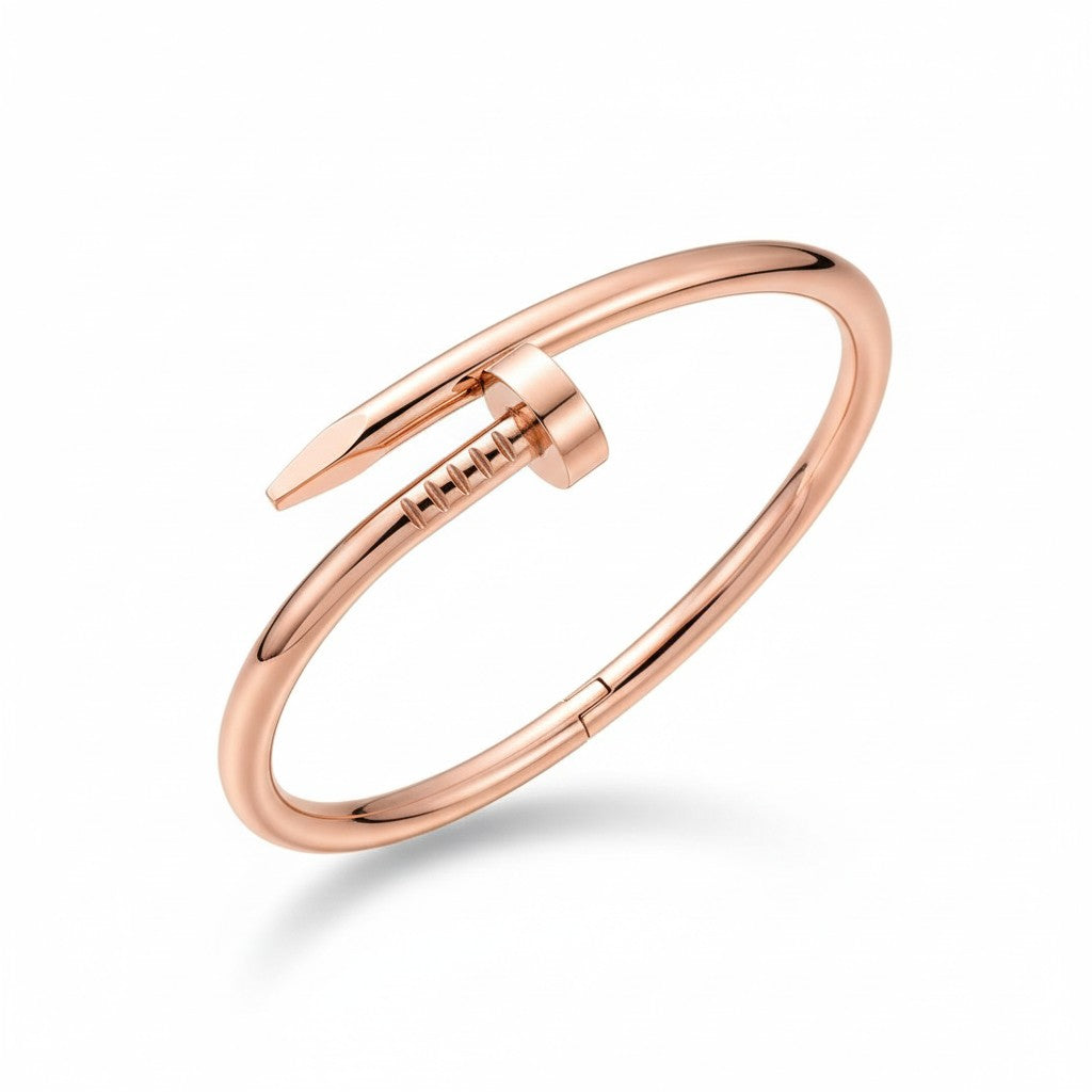 18K Rose Gold Plated Open Kada for Women